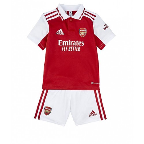 Arsenal Hjemmedraktsett Barn 2022-23 Kortermet (+ Korte bukser) Arsenal Hjemmedraktsett Barn 2022-23 Kortermet (+ Korte bukser)